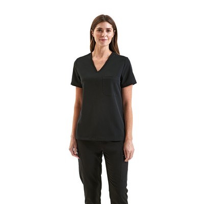 ONNA BY PREMIER Women's Limitless V-Neck Stretch Scrub Top