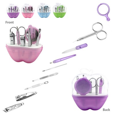 Apple Shape 9 Pieces Manicure Set