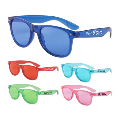 Translucent Sunglasses w/Matching Lens