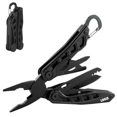Compact Foldable Multi Tool Pliers with Carabiner
