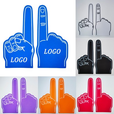 18 Inch Foam Fingers Cheering Gloves