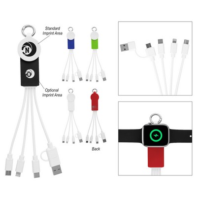 Rabs Multi-charging Cables With Watch Dock