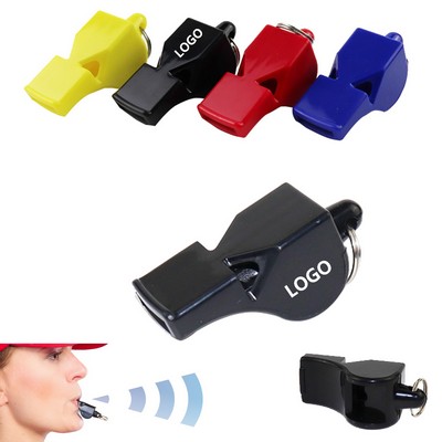 Vibrant Whistle with Key Ring