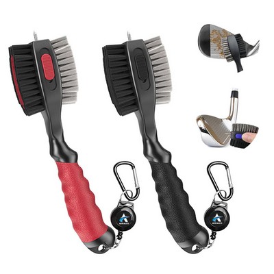 Retractable Golf Brush Cleaning Tool Brush