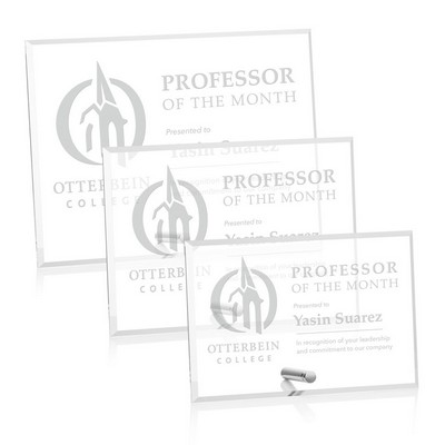 Polaris Rectangle (H) Award - Silver