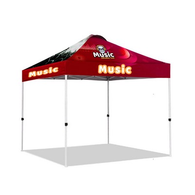 10' Vented Pop-Up Tent with 600D Polyester Canopy