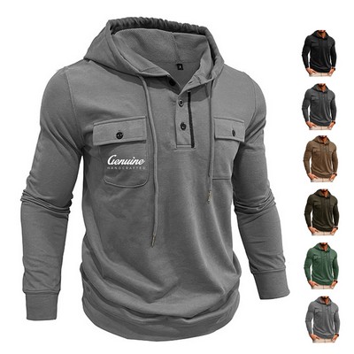 Adult Pullover Hooded Sweatshirt