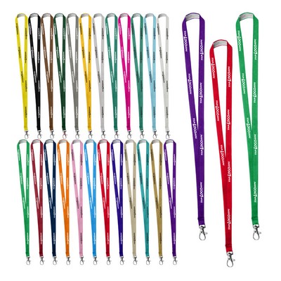 Polyester Silkscreen Lanyard