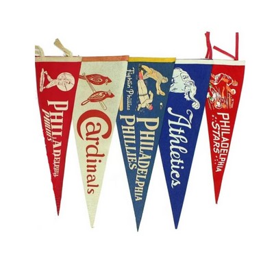 Felt Triangle Decorative Flag