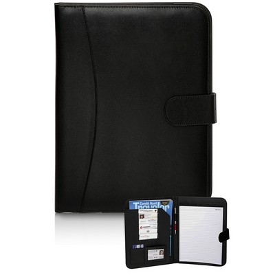 Prestige Black Leather Portfolios