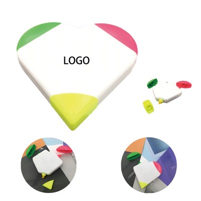 Heart-Shaped Highlighters