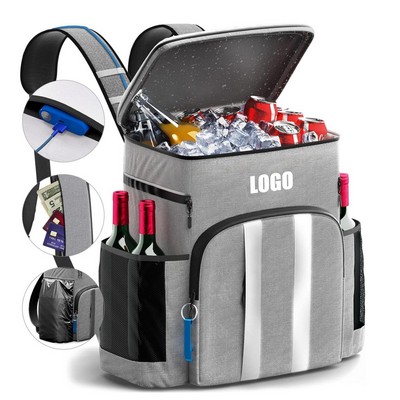 30-Liter Outdoor Insulated Cooler Backpack