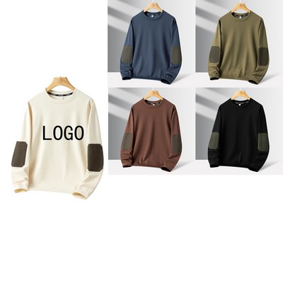 Men's Fashionable Round Neck Sweatshirt