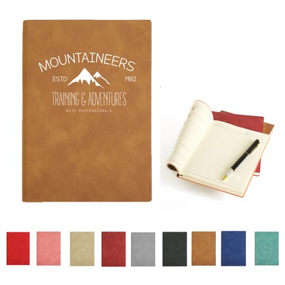 A5 Rectangular Leather Office Notebook