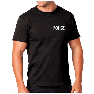 First Class Polycotton T-Shirt With Id Back And Front