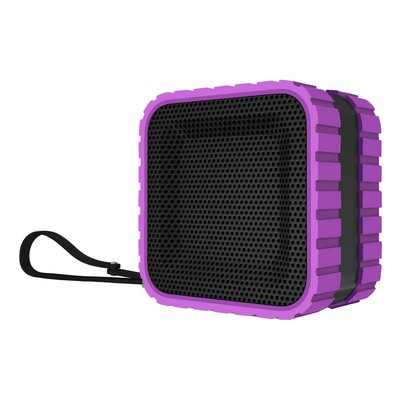 Coleman Waterproof Cube Bluetooth Speaker - Purple