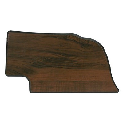 Walnut Finish State Plaque