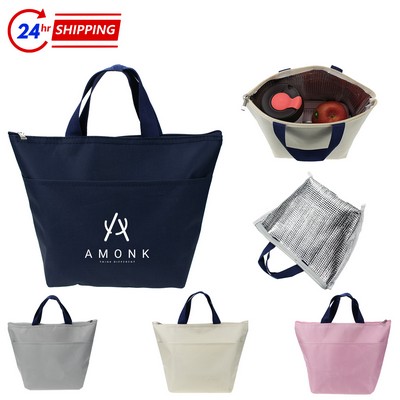 Oxford Cloth Hand-Lunch Bag