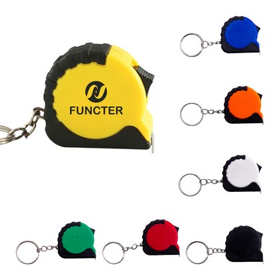1 Meter Portable Steel Tape Measure with Dual Scale (Metric & Imperial) Multiple Colors Available