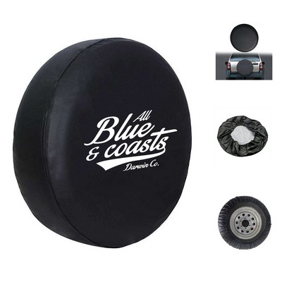 All Vehicle PVC Leather Spare Tire Cover