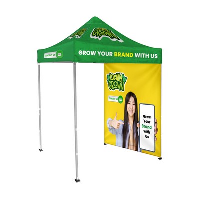 6'x6' Tent Canopy with frame and one full wall