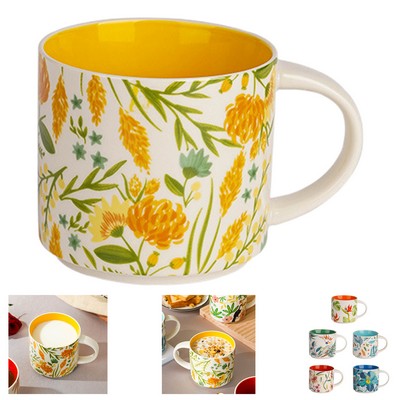 14Oz Porcelain Coffee Mugs