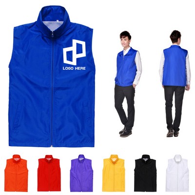 Unisex Polyester Volunteer Vest