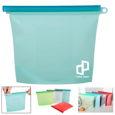 33Oz Reusable Silicone Food Storage Bags