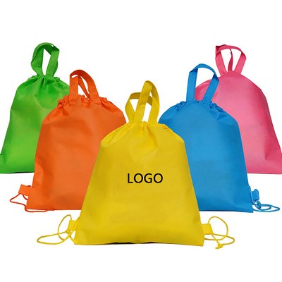 Drawstring Tote Shopping Bag