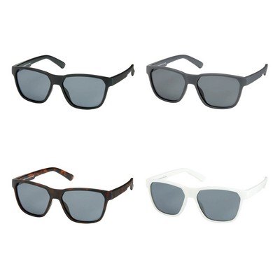 Floaties Classic Square Smoke Polarized Sunglasses