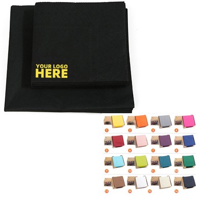 Solid Color 2 Ply Beverage Napkin 13''