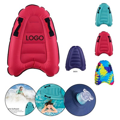 Lightweight Inflatable Surfboard with Handles