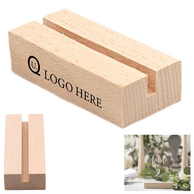 2.17" Beech Wooden Award Base