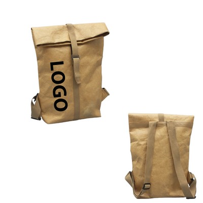 Vintage Washable DuPont Paper Backpack