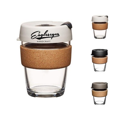 12oz Glass Coffee Tumbler