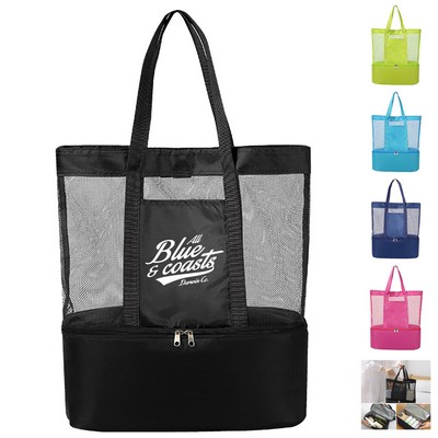 Wet and Dry Use Mesh Tote Bag