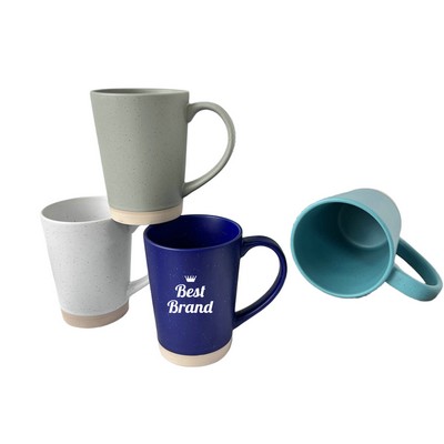 16oz Speckle Accents Ceramics Coffee Mugs