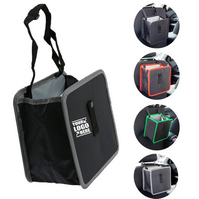 Foldable Multi-Use Hanging Car Trash Bag