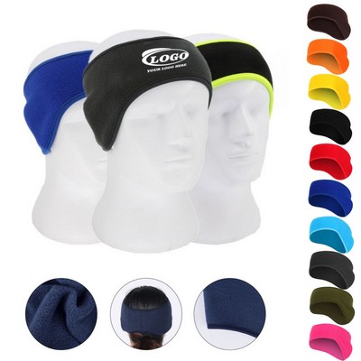 Winter Polar Fleece Ear Warmer Headband