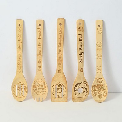 Bamboo Cooking Utensil Set 5pcs
