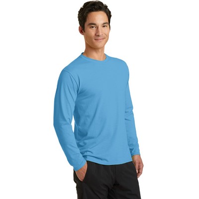 Port & Company Long Sleeve Performance Blend Tee