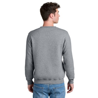 Port & Company Core Fleece Crewneck Pocket Sweatshirt