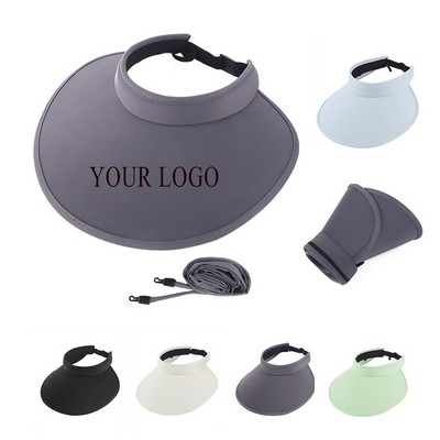 Ice Silk Hat With Large Brim Sun Hat