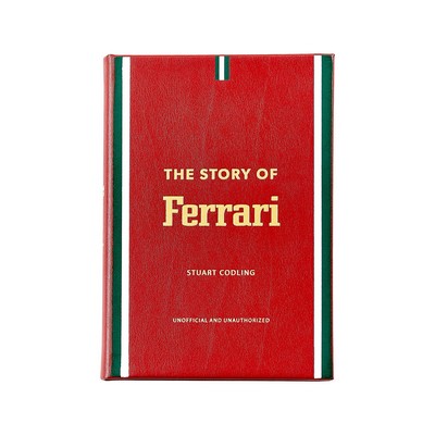The Story of Ferrari Bonded Leather Book