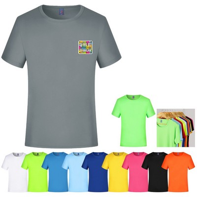 Quick Dry Crew Neck T Shirt