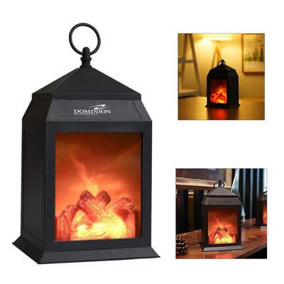LED Fireplace Lantern