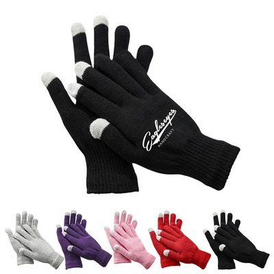 Acrylic Touch Screen Gloves