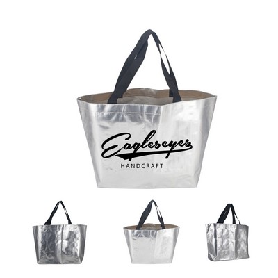 Holographic Nonwoven Tote Bag