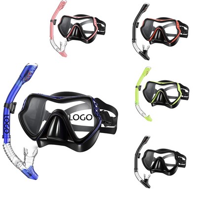 Snorkeling Mask And Snorkel Tube Set