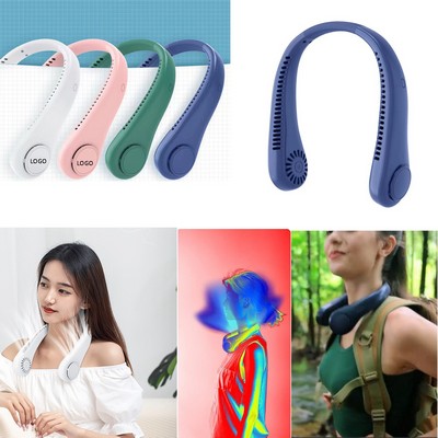 Custom Logo Hands Free Neck Fan